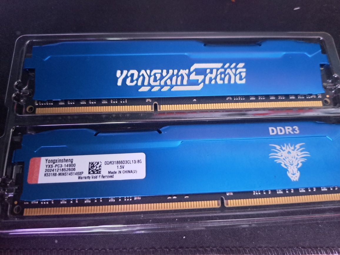 Pamięc ram ddr3 2x8