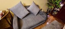 Sofa rozkładana z pudłem w środku + 2 fotele - tanio! - dobra cena!