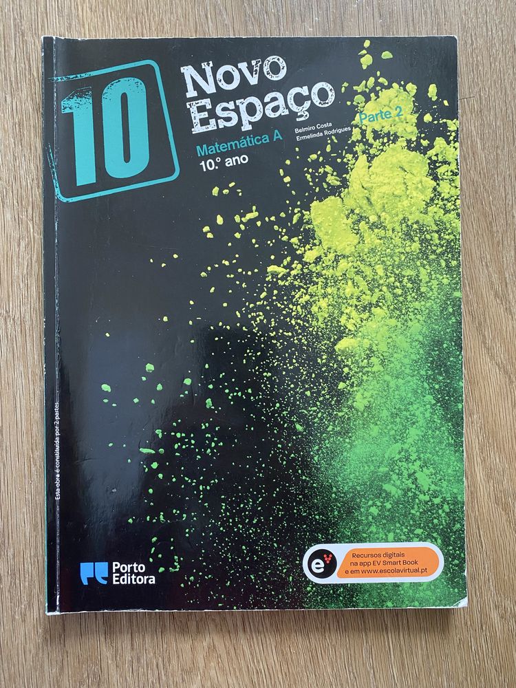 Manuais Matemática A 10°ano “Novo Espaço”