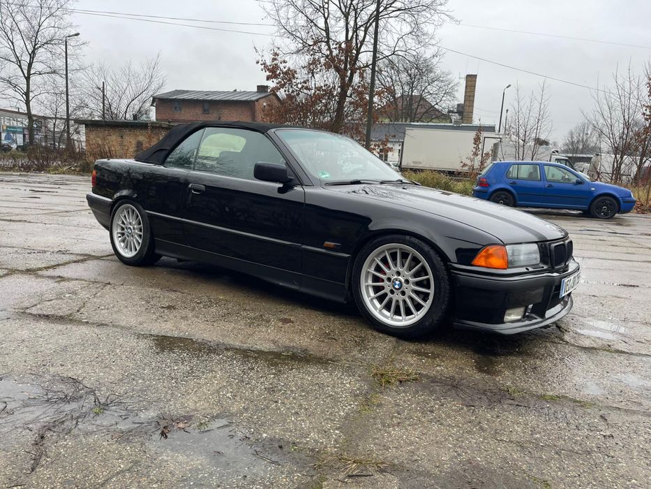Bmw e36 cabrio 320i manual m52b20 2.0 150 km tempomat Hi-Fi M pakiet