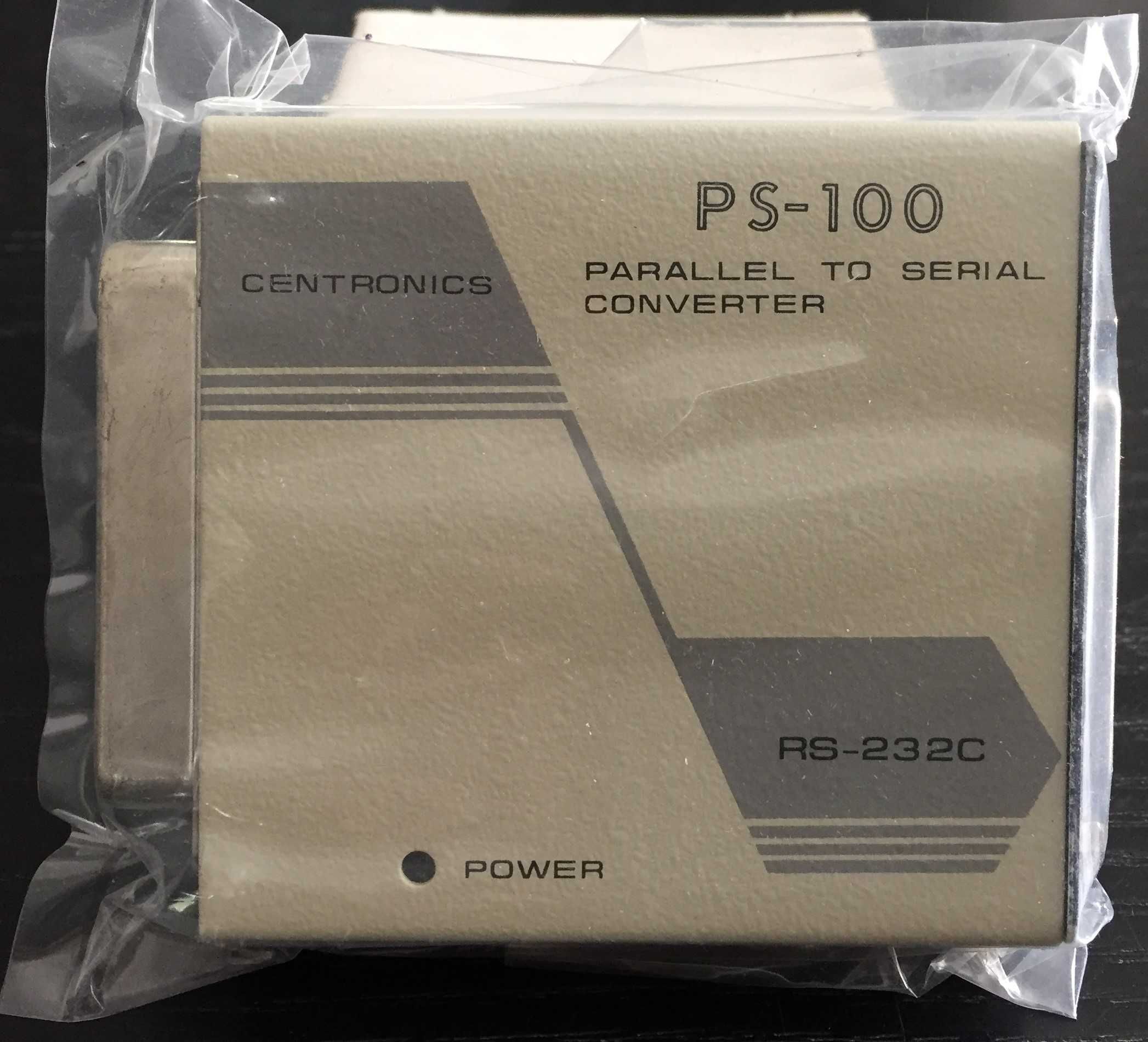 Konwerter Centronics na RS-232 (parallel to serial converter)