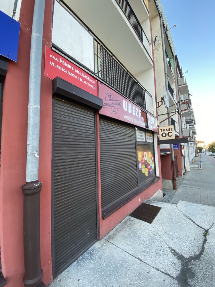 Lokal w ścisłym centrum, witryny okienne, parter