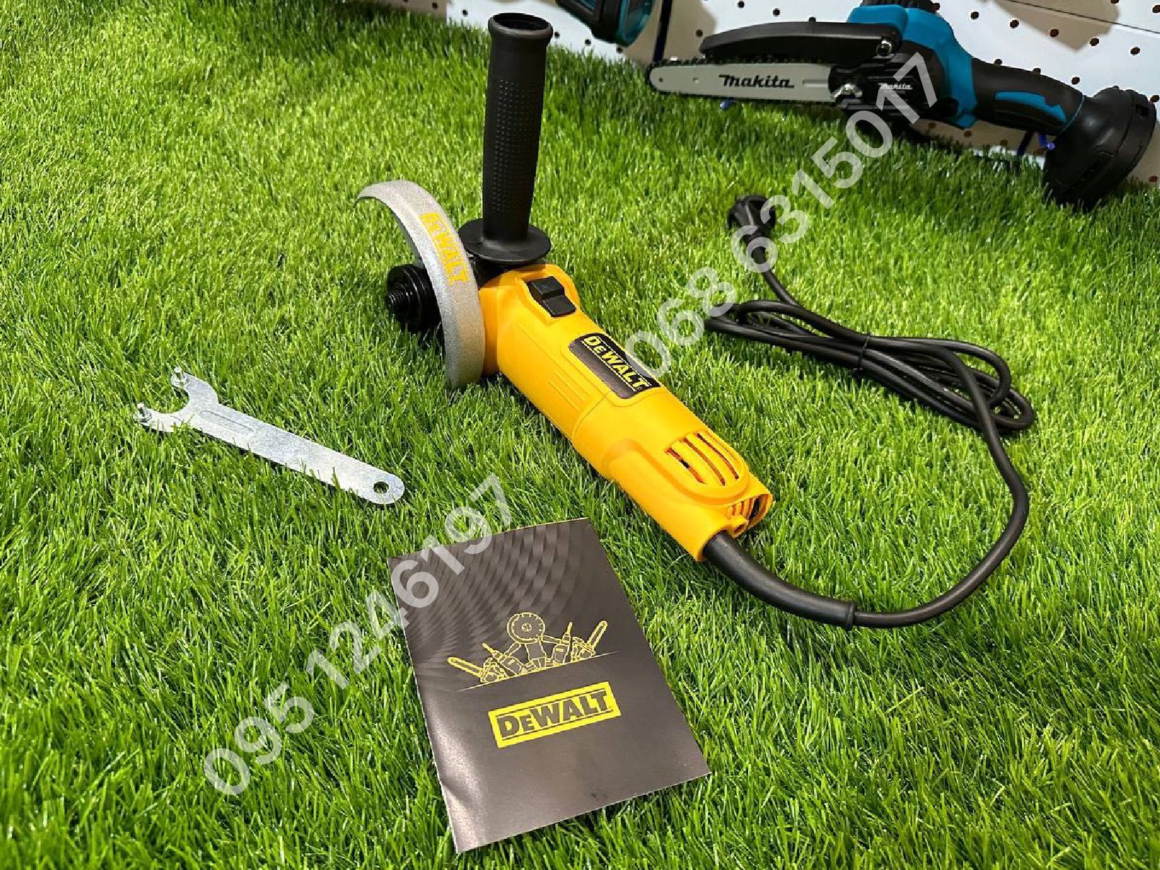 Сетевая электрическая Болгарка DeWALT A901 кабель 2м мощьность 900вт