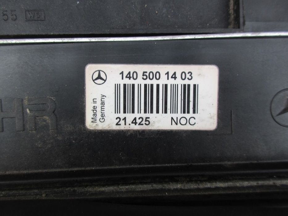 mercedes W140 4.2 5.0 komplet chłodnic wentylator