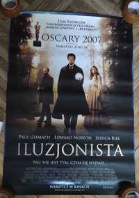 Iluzjonista plakat filmowy oryginalny oscary 2007