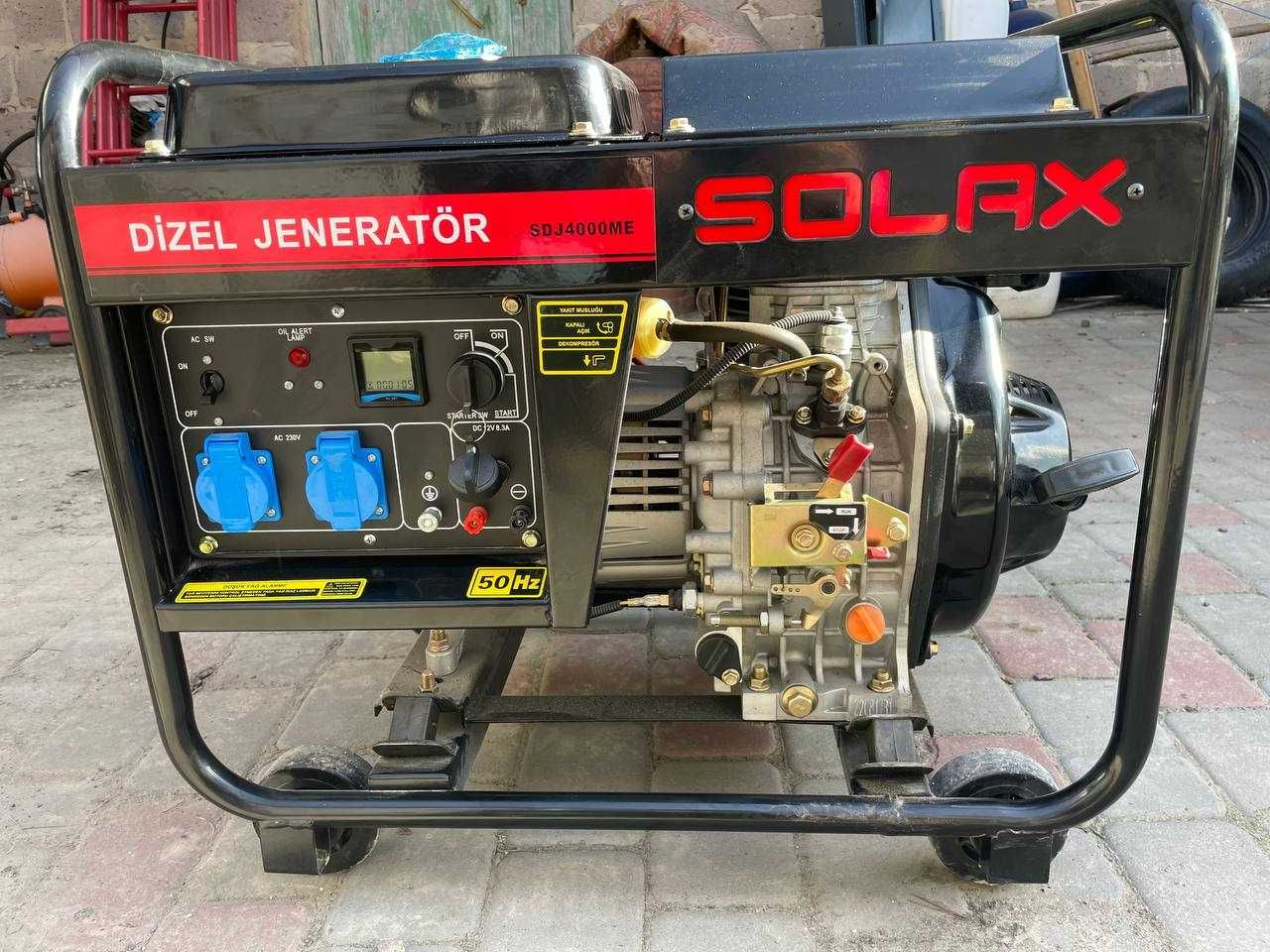 Дизельный генератор SOLAX SDJ4000ME