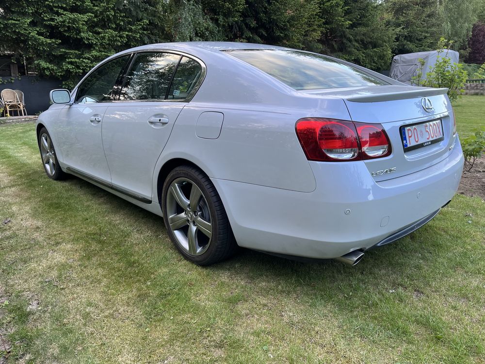 Lexus Gs 430 V8, biała perła - Glacier Frost Mica Pearl