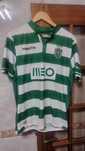Camisola do Sporting  retro  do slimani número 9 e com  assinaturas