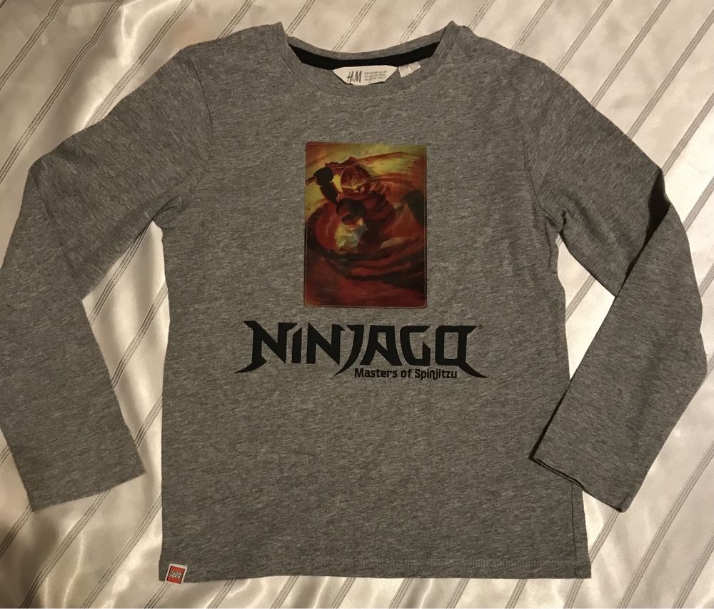 Реглан H&M Lego Ninjago р. 122 - 128 см на 6-8 років лінгослів світшот