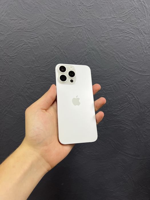 iPhone 15 Pro Max 256gb White Titanium Neverlock