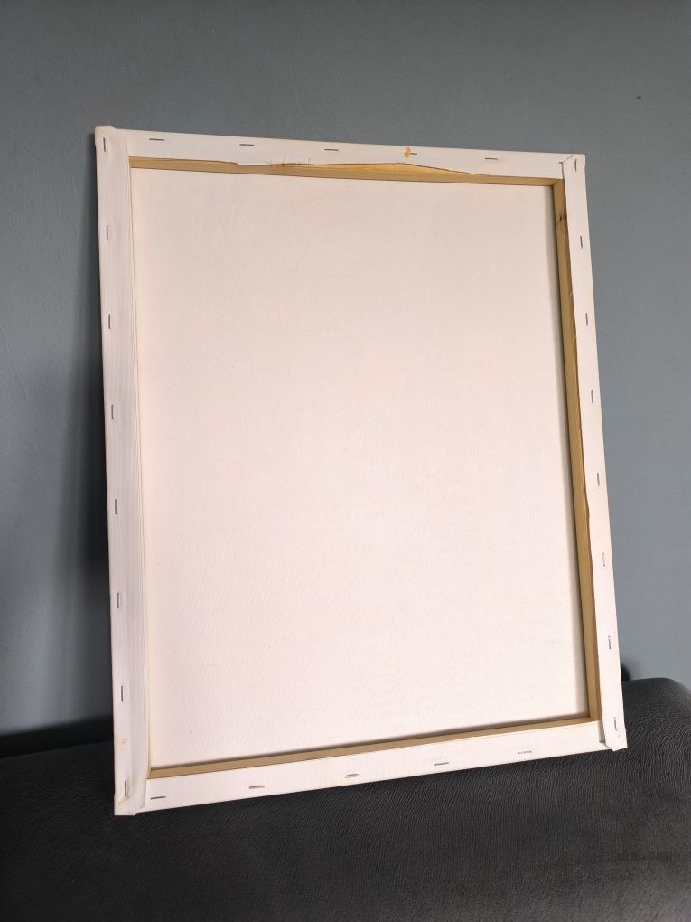 Obraz 50x40, malowany po numerach, w drewnianej ramie