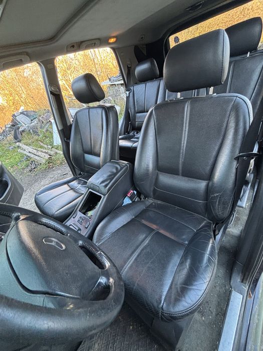 Шкіряний салон Mercedes-Benz W163 ML память+підігрів