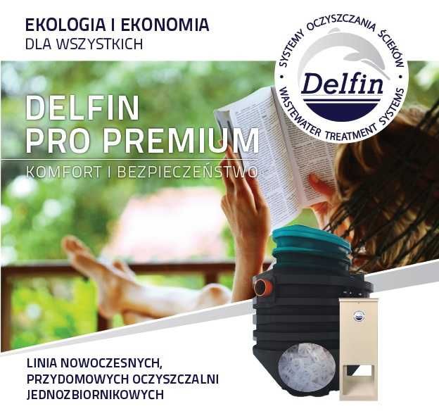 Oczyszczalnia ścieków przydomowa biologiczna Delfin Pro Premium