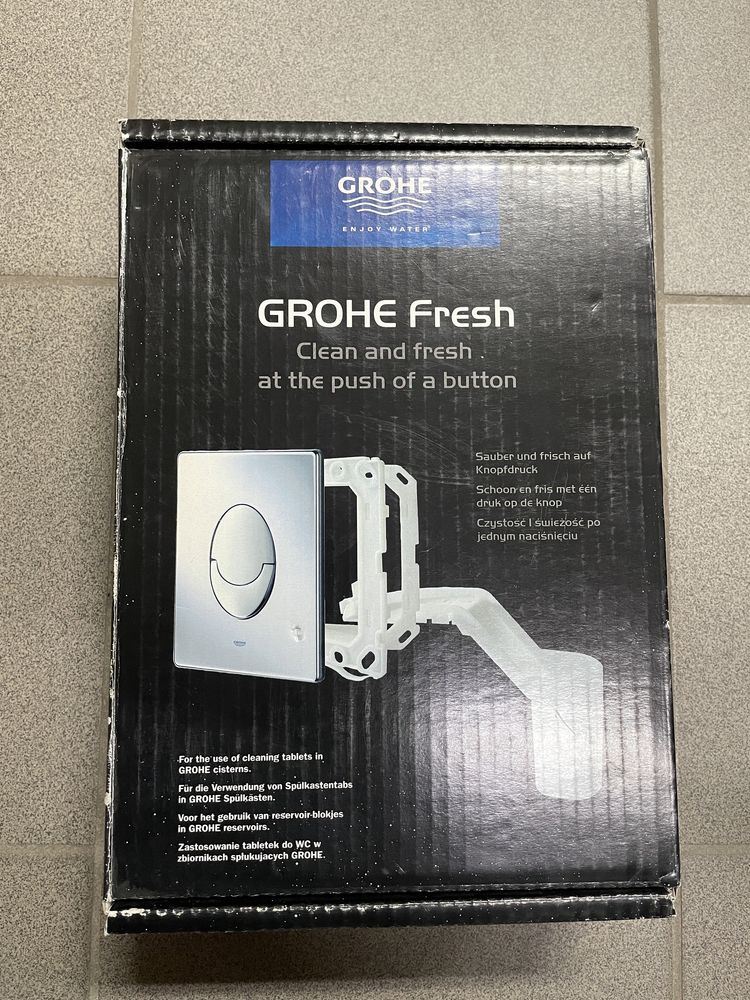 Grohe Fresh przycisk WC z wkładem na kostki