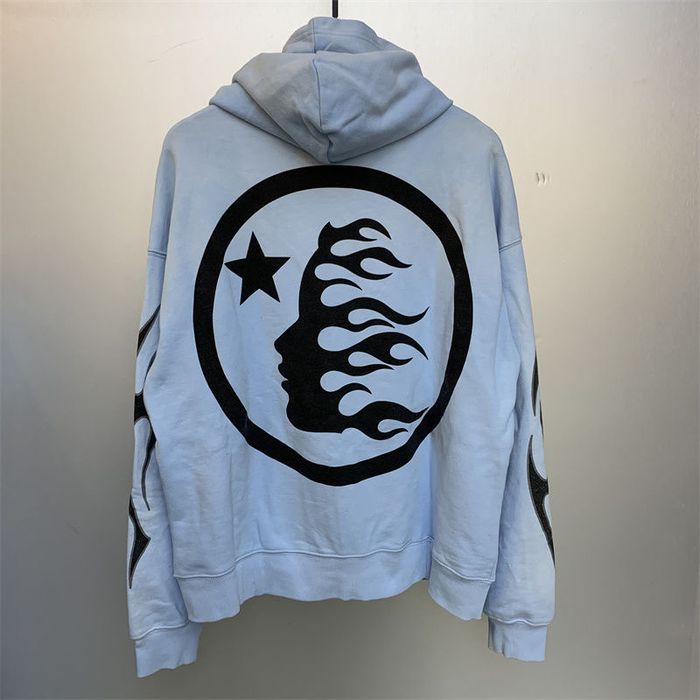 Hellstar zip hoodie x Complex Sports Flame / зіп худі Хелстар зіпка