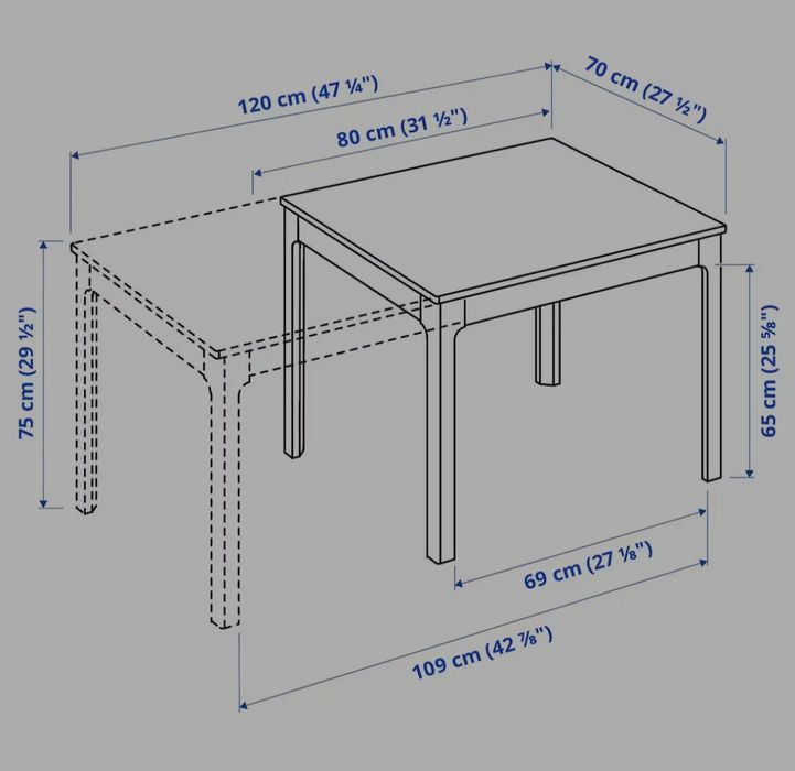 Mesa Bjursta Ikea