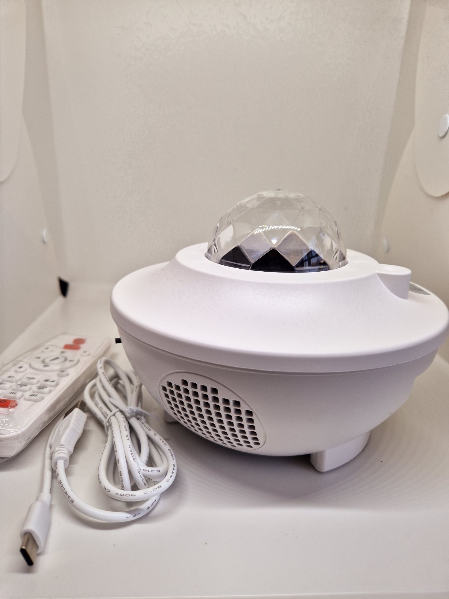Projektor gwiazd lampka nocna głośnik bluetooth