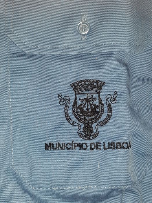 2 Camisas de fardamento da monecipio de lisboa