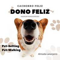 Cão Feliz- Dono Feliz