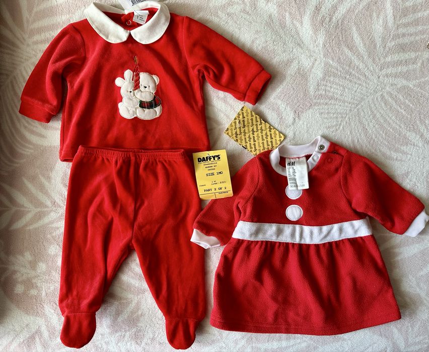 Новорічні прикиди для новонароджених