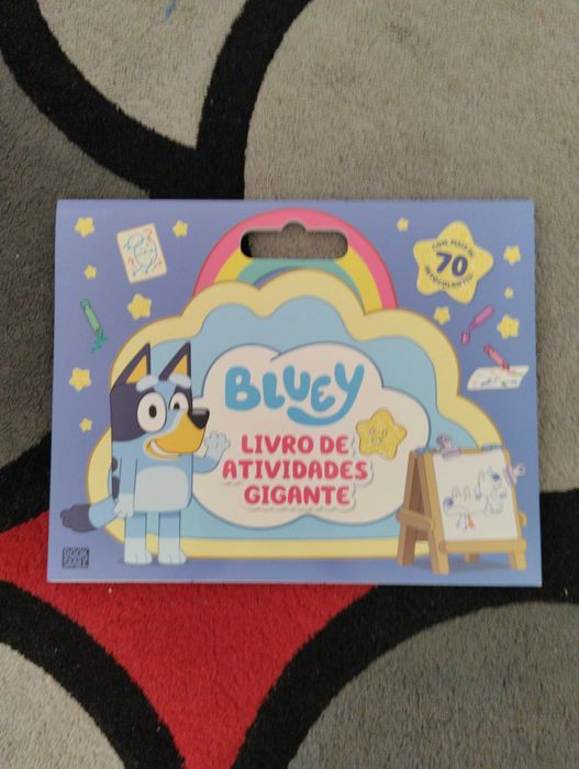 Livro de atividades gigante bluey novo