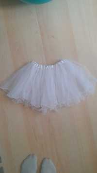 Spódniczka baletowa tutu biała tiulowa