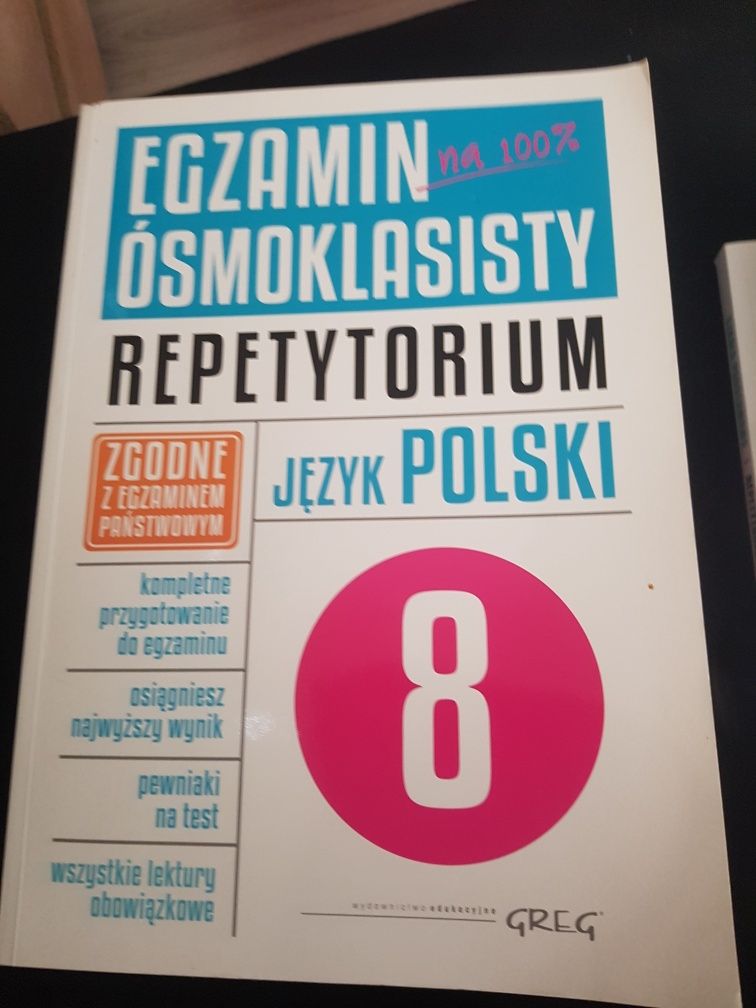 Język Polski repetytorium egzamin ósmoklasisty