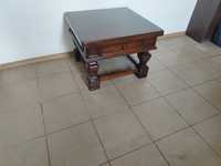 stolik ława drewniana styl kolonialny ANTYK