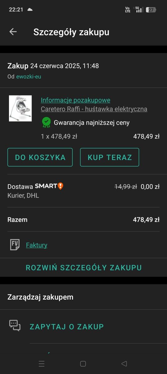 Nowa bujaczka !!
