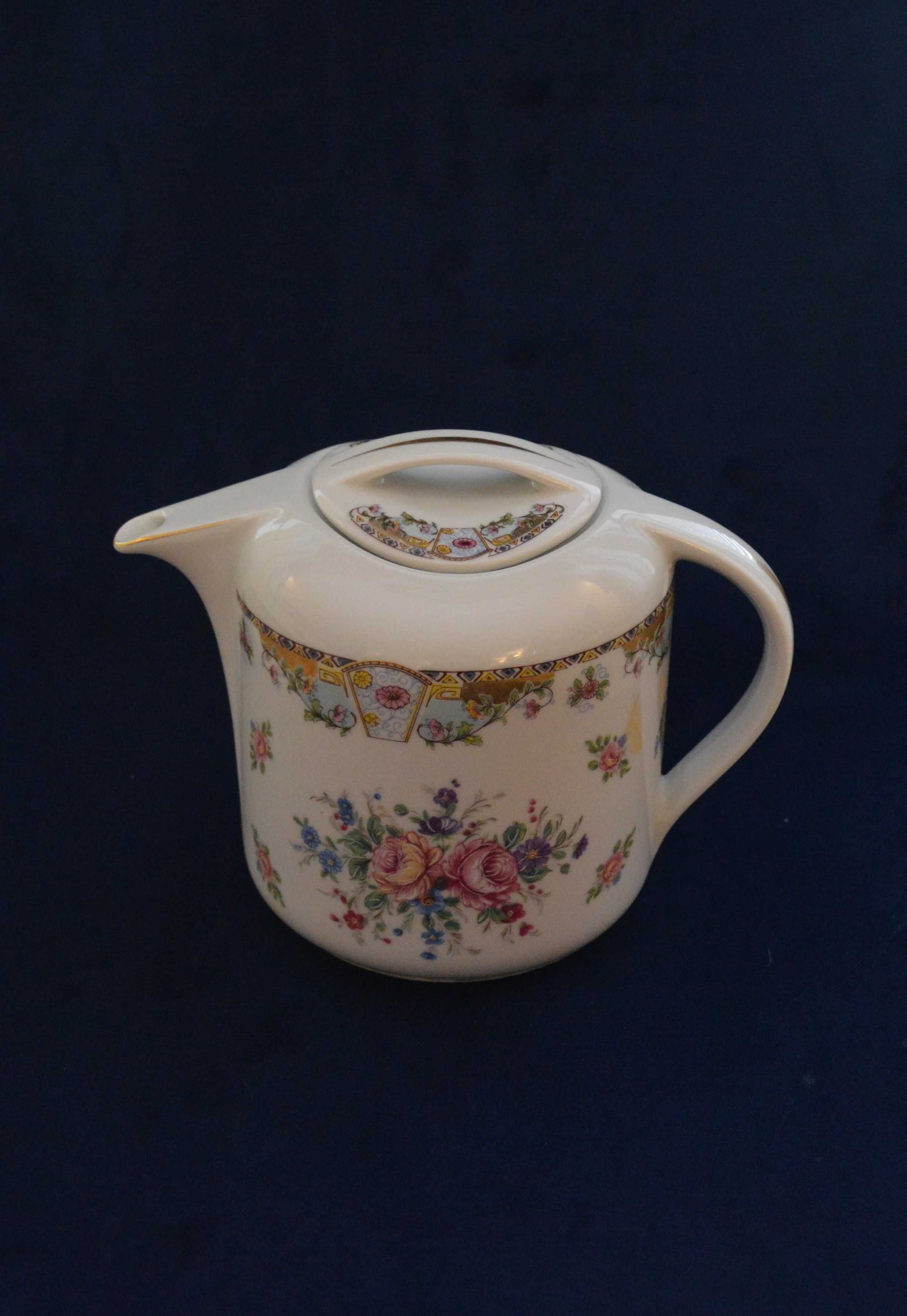 Bule com prato Limoges