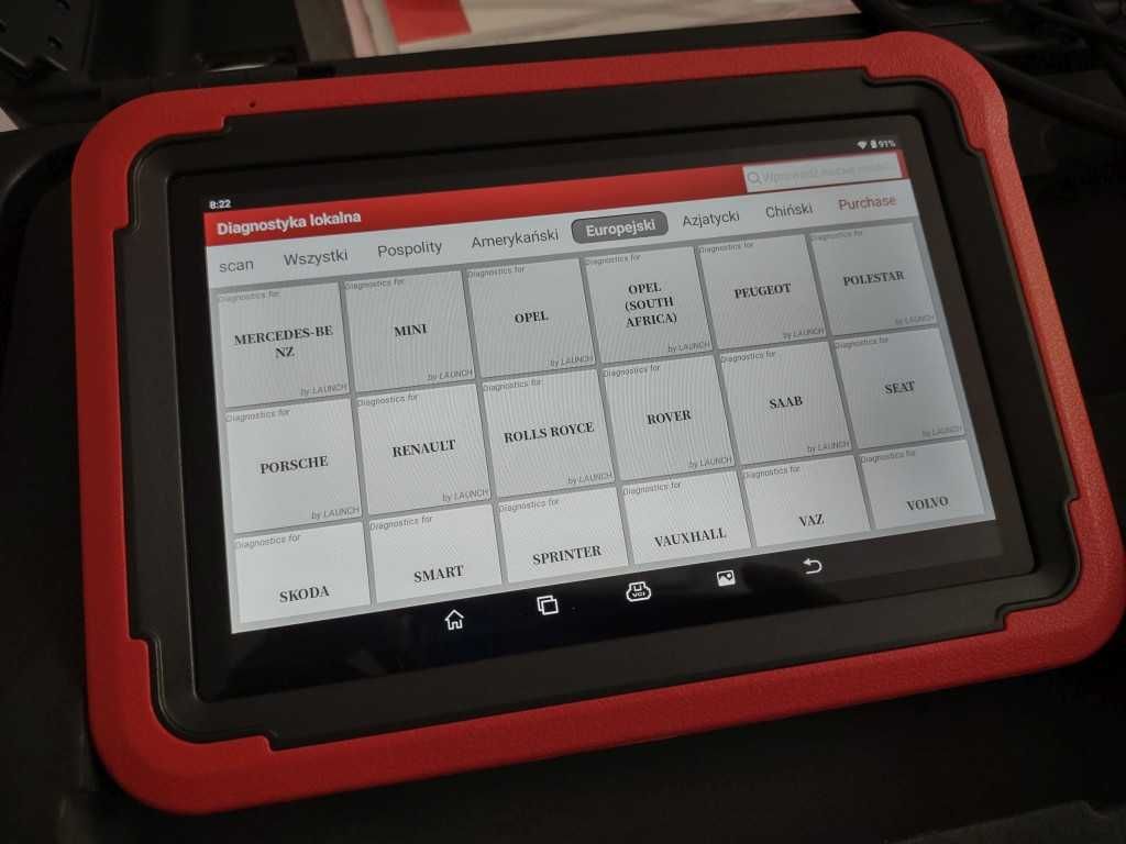 Launch x431 PROS V5.0 tester diagnostyczny kombajn FD-CAN 2025r