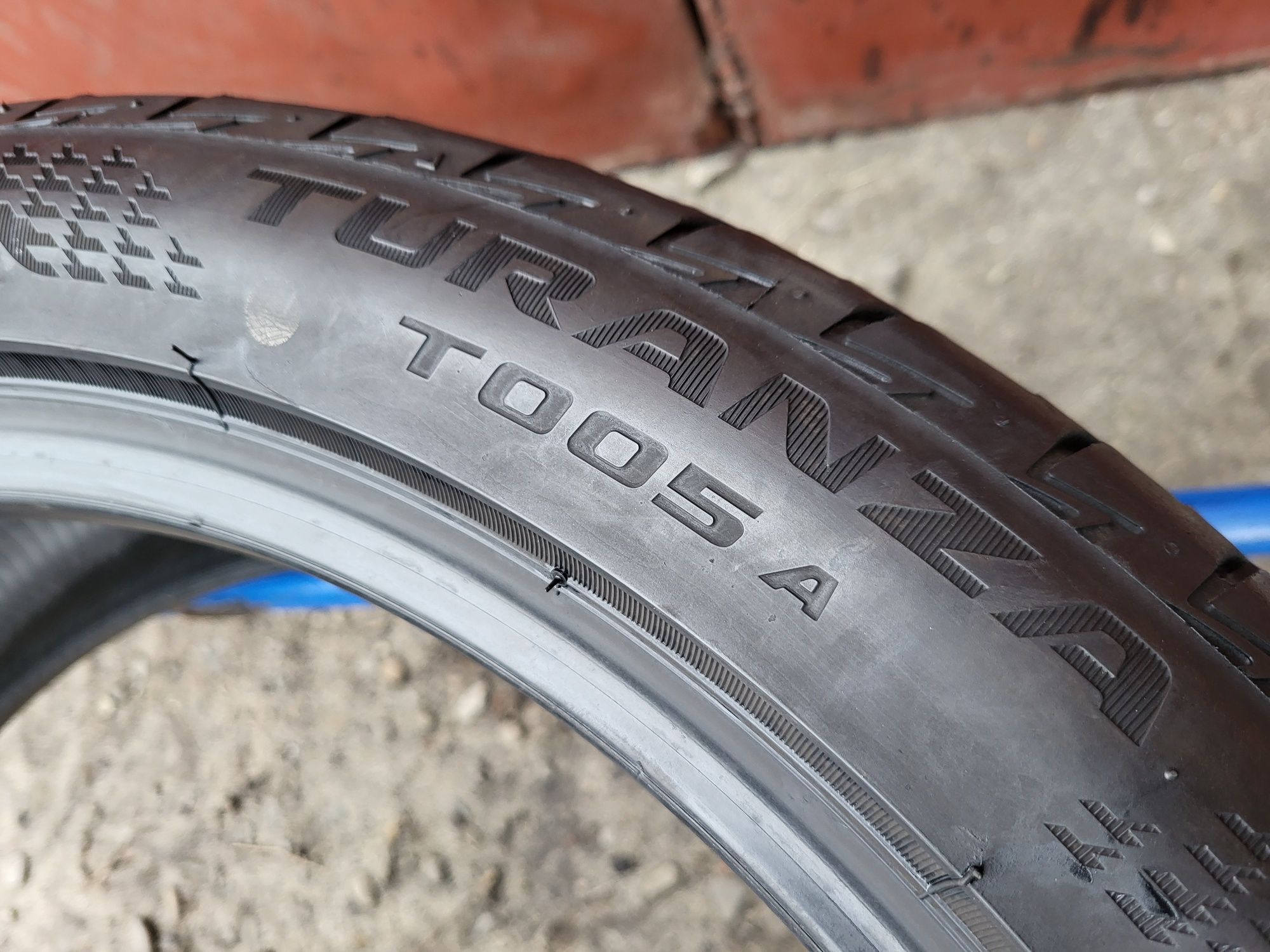 225/45/19 R19 Bridgestone Turanza T005A 2шт ціна за 1шт літо шини