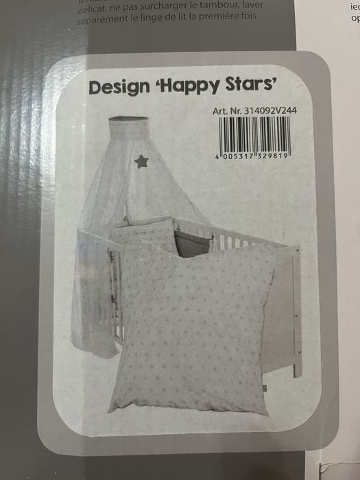 Комплект постільної білизни для новонародженого Roba  з балдахіном