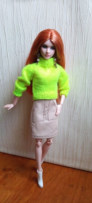 Светр для Барбі/ станд.йога,висока йога