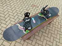 Snowboard 162 Wide US40 wiązania Head Deska snowboardowa 162W