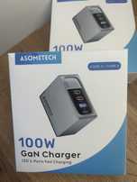 Блок живлення GaN Asometech 100W H811 pd телефону ноутбука type C