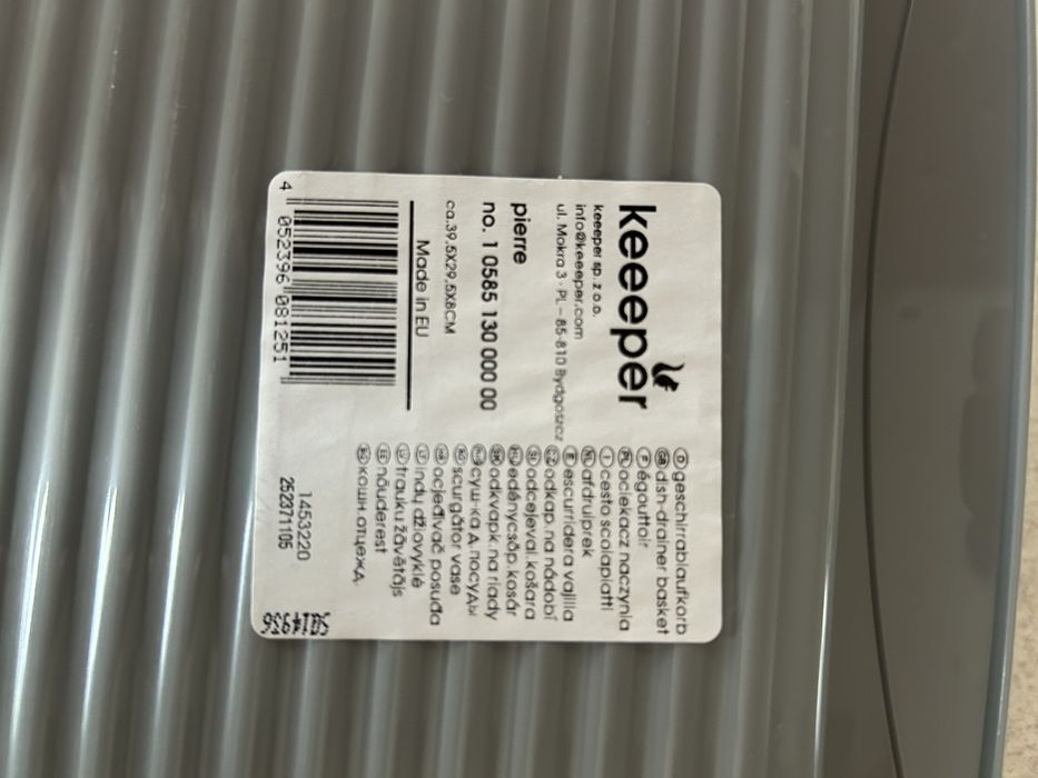 Suszarka do naczyń nowy