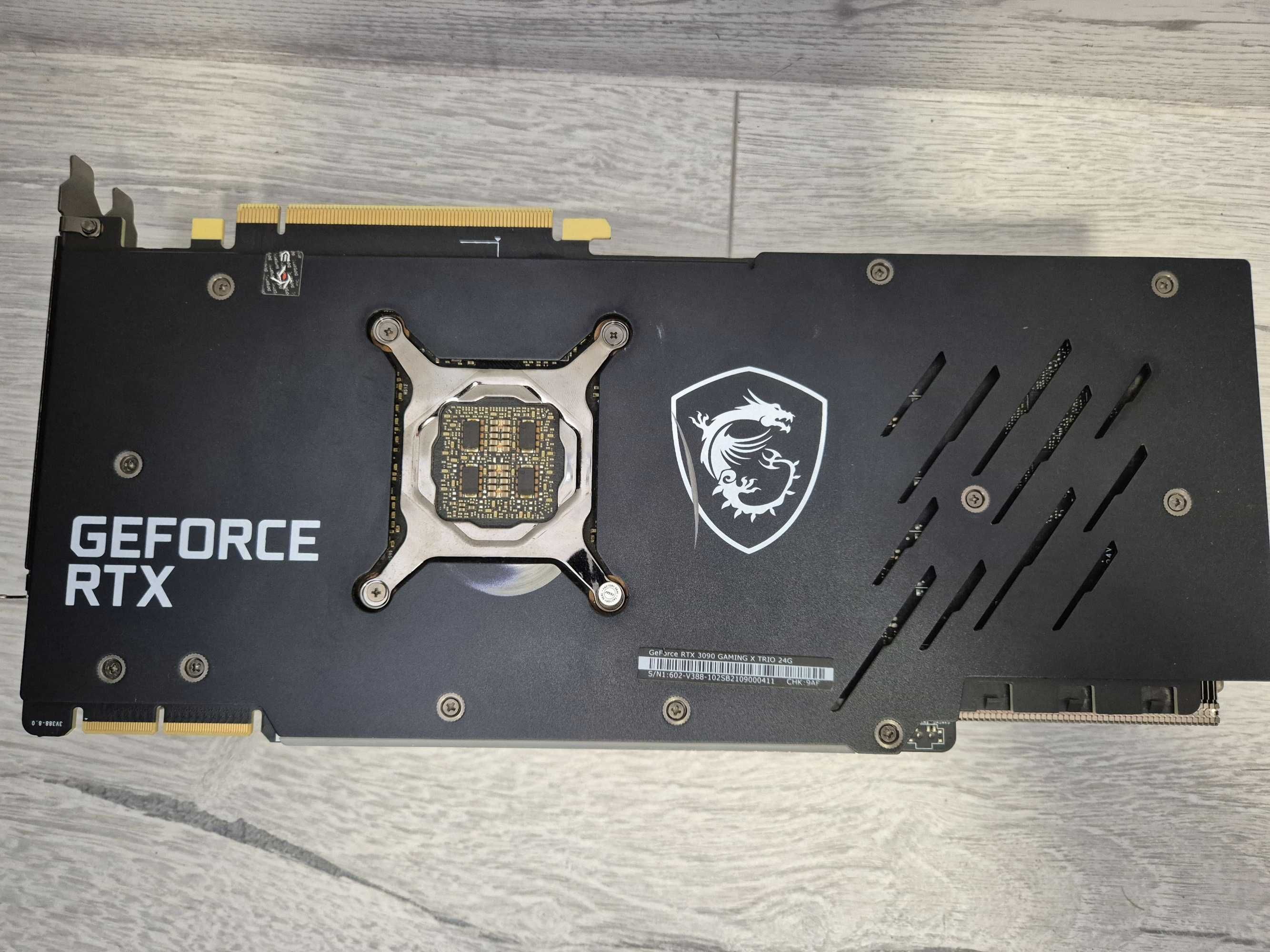 відеокарта ТОП версія RTX3090 24GB MSI Gaming X Trio. Пломба. TRADE-IN