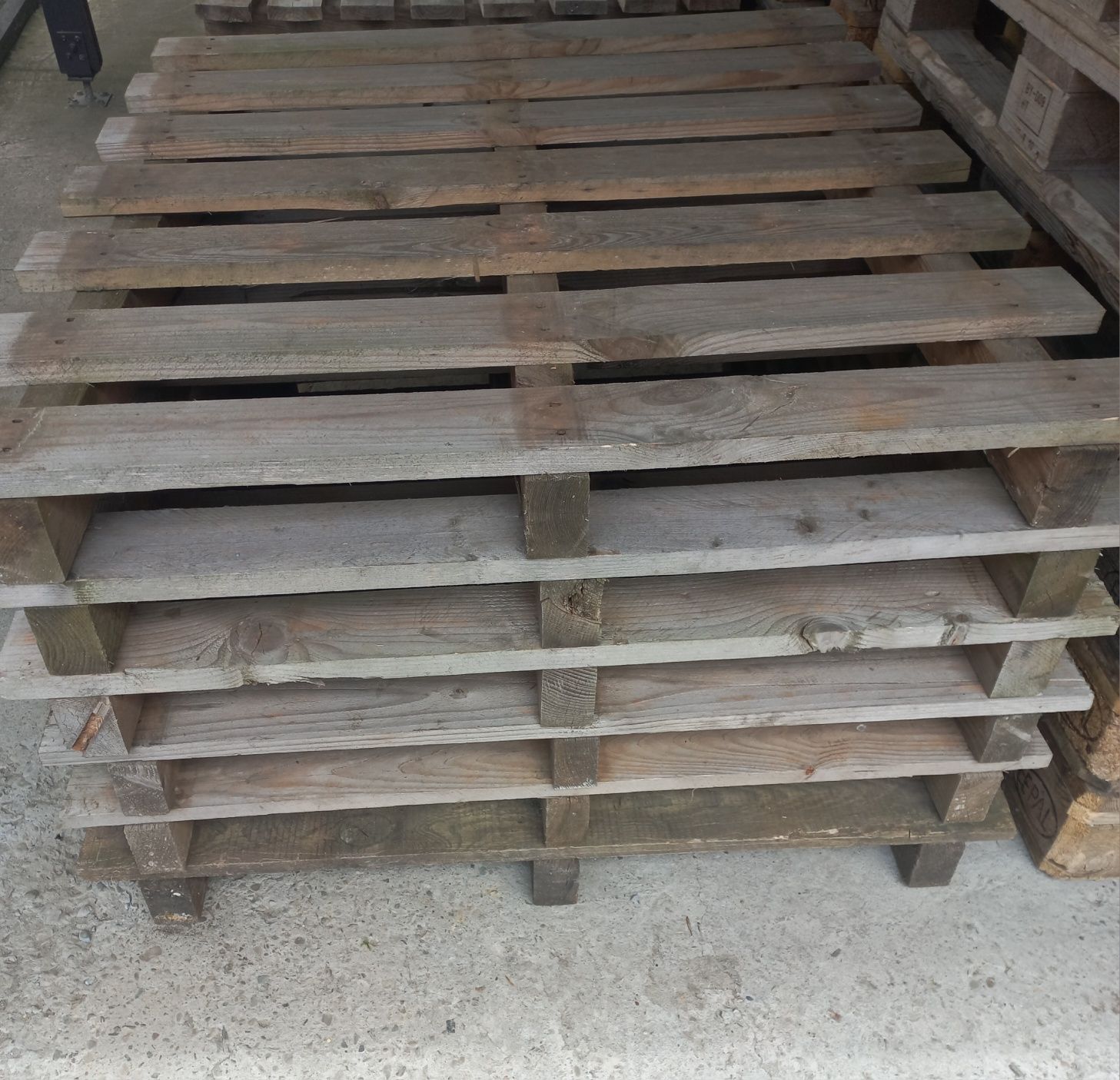 Palety budowlane drewniane transportowe 100x120 po materiałach TANIO