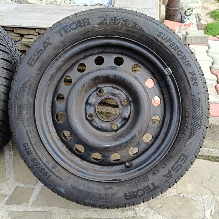 Koła opony felgi ESA+ Tecar 195/55 R15 Volvo