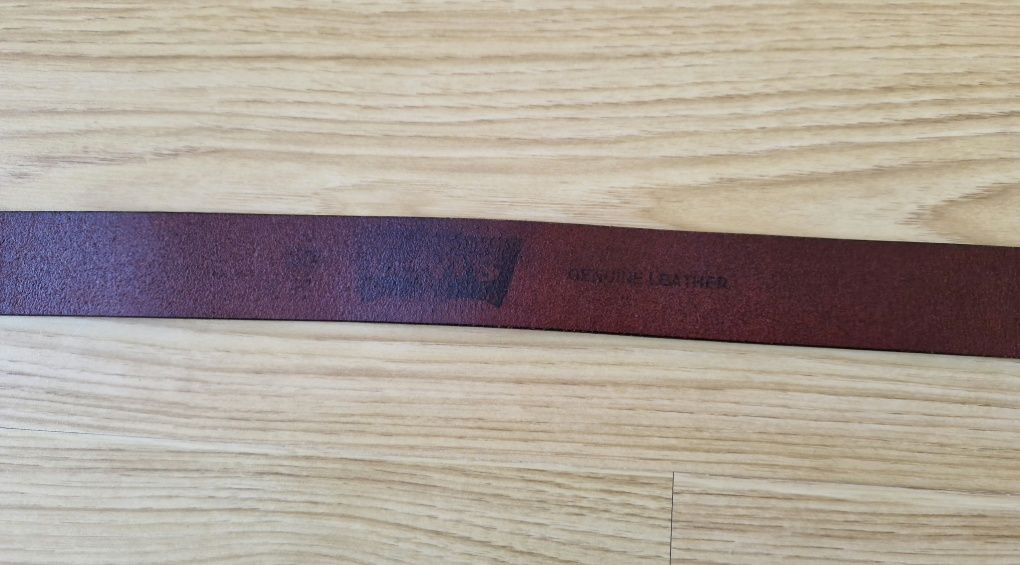 Ремінь чоловічий Levi's 32/80  (шкіряний) Original