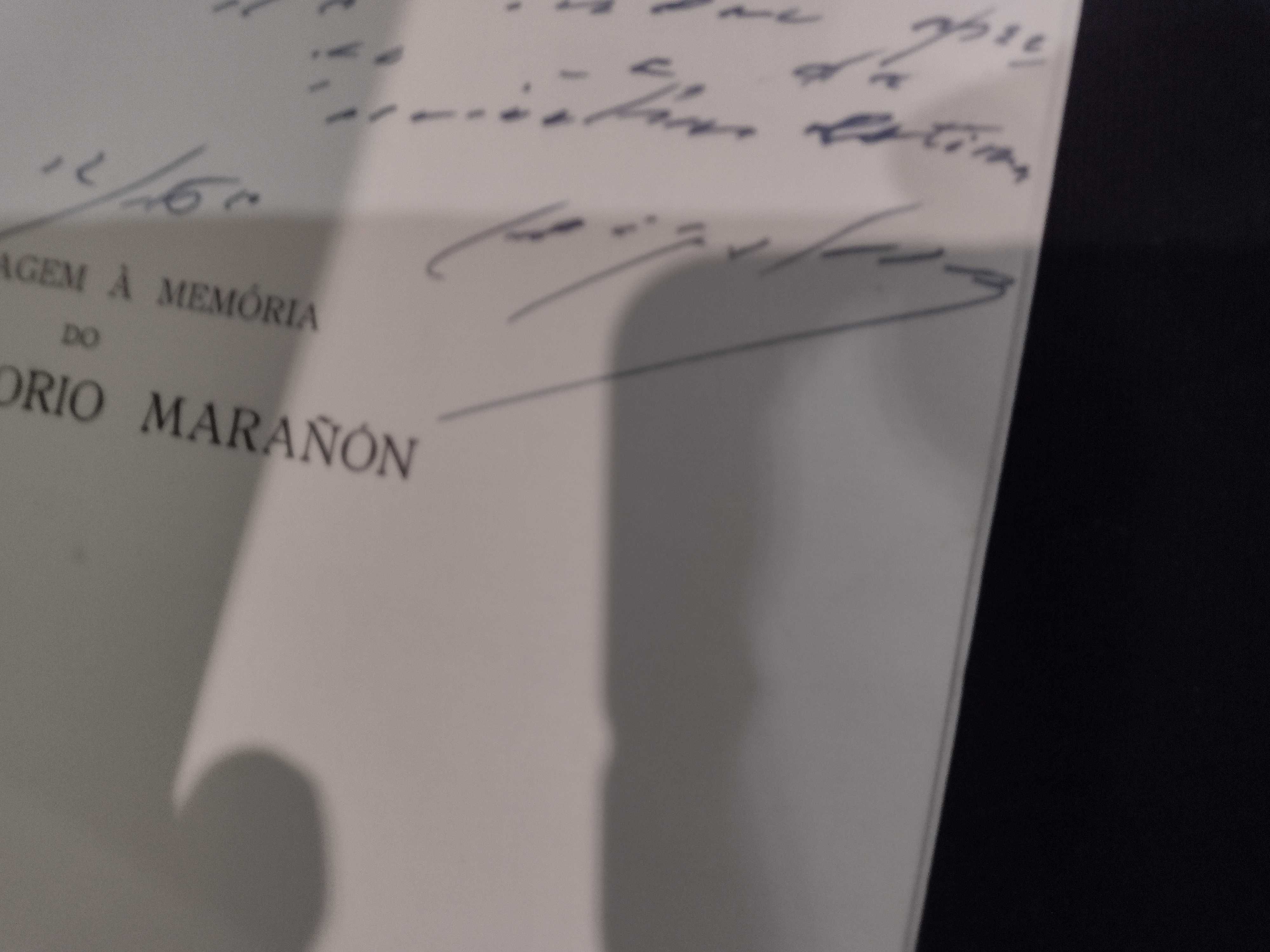 Homenagem á Memória do Prof, Gregorio Marañón 1960