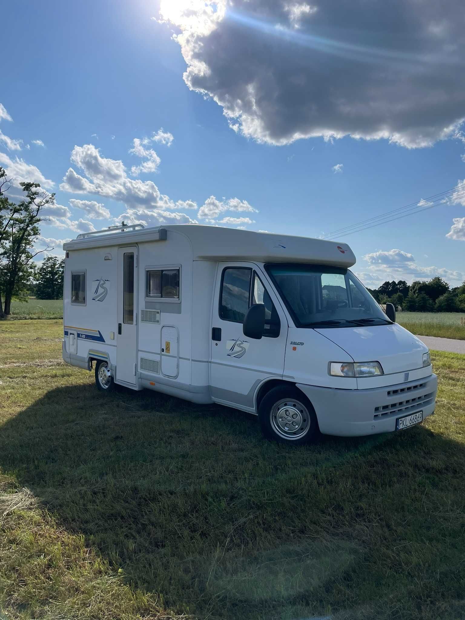 Wynajem Kamper Fiat Ducato Burstner Harmony 2,8 JTD 6 osób!