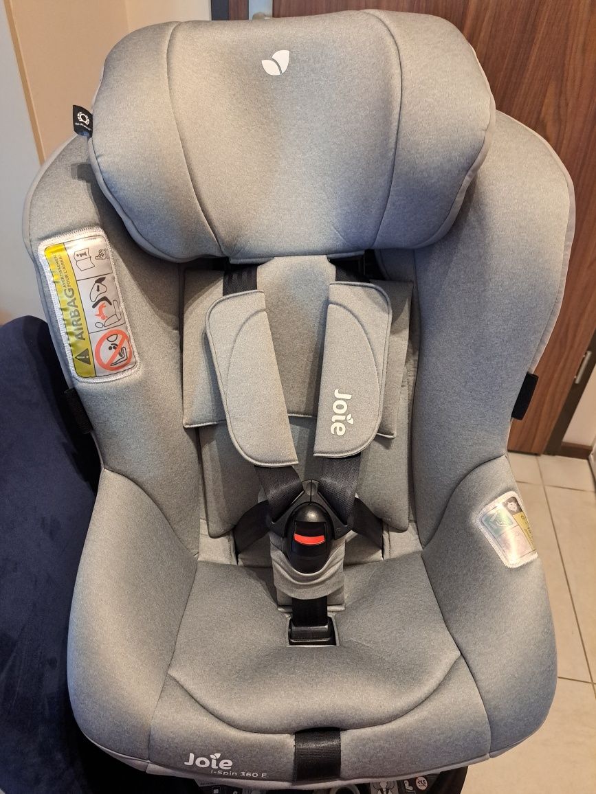 Fotelik Joie I-Spin 360 E szary obracany