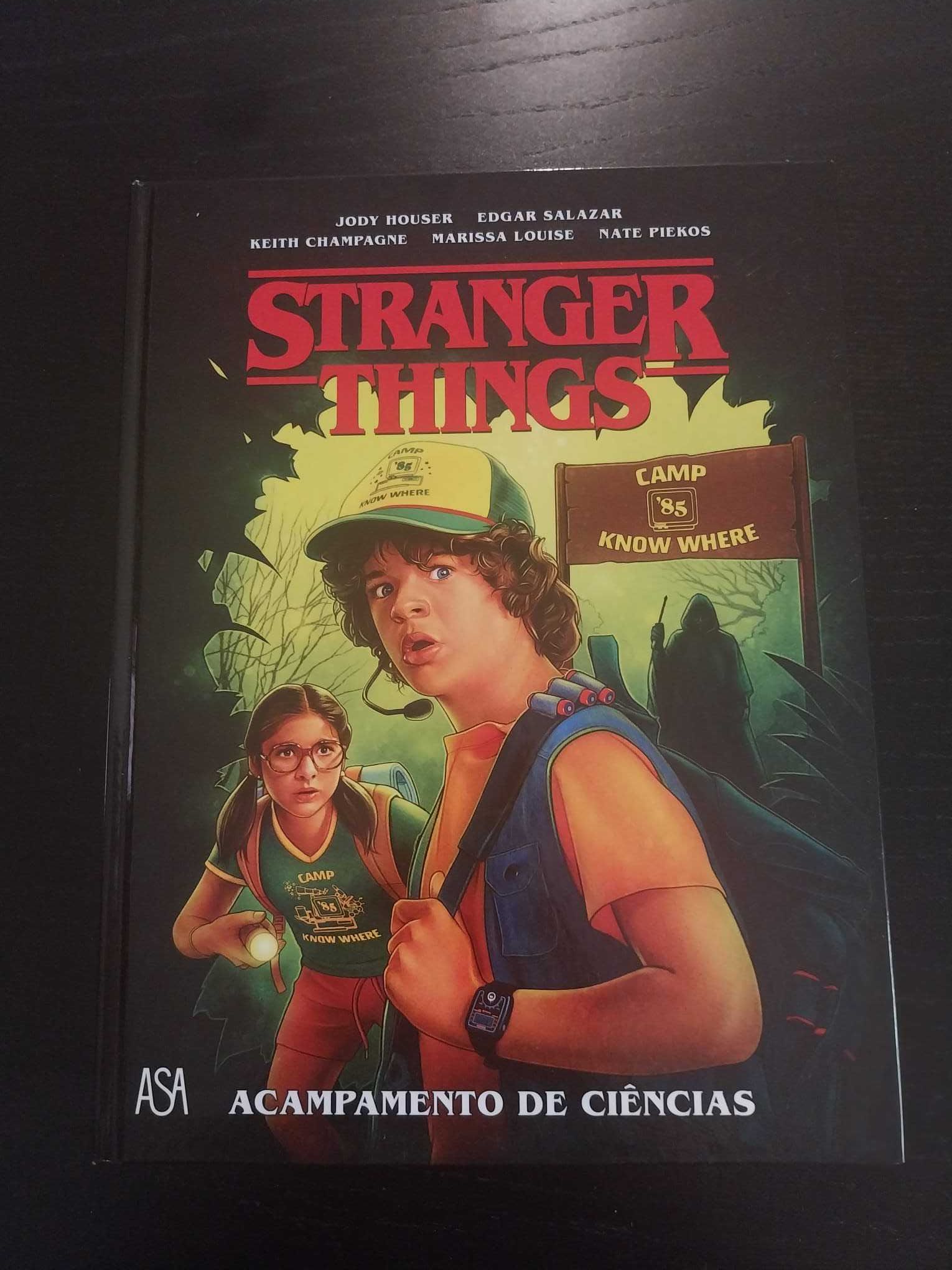 Stranger Things – Acampamento de Ciências (HQ) em bom estado