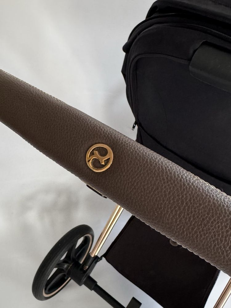 Wozek Cybex Priam 4.0 2w1 rose gold, gondola + spacerówka + gratisy