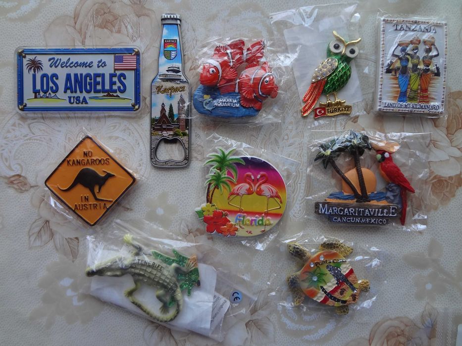 magnesy na lodówkę