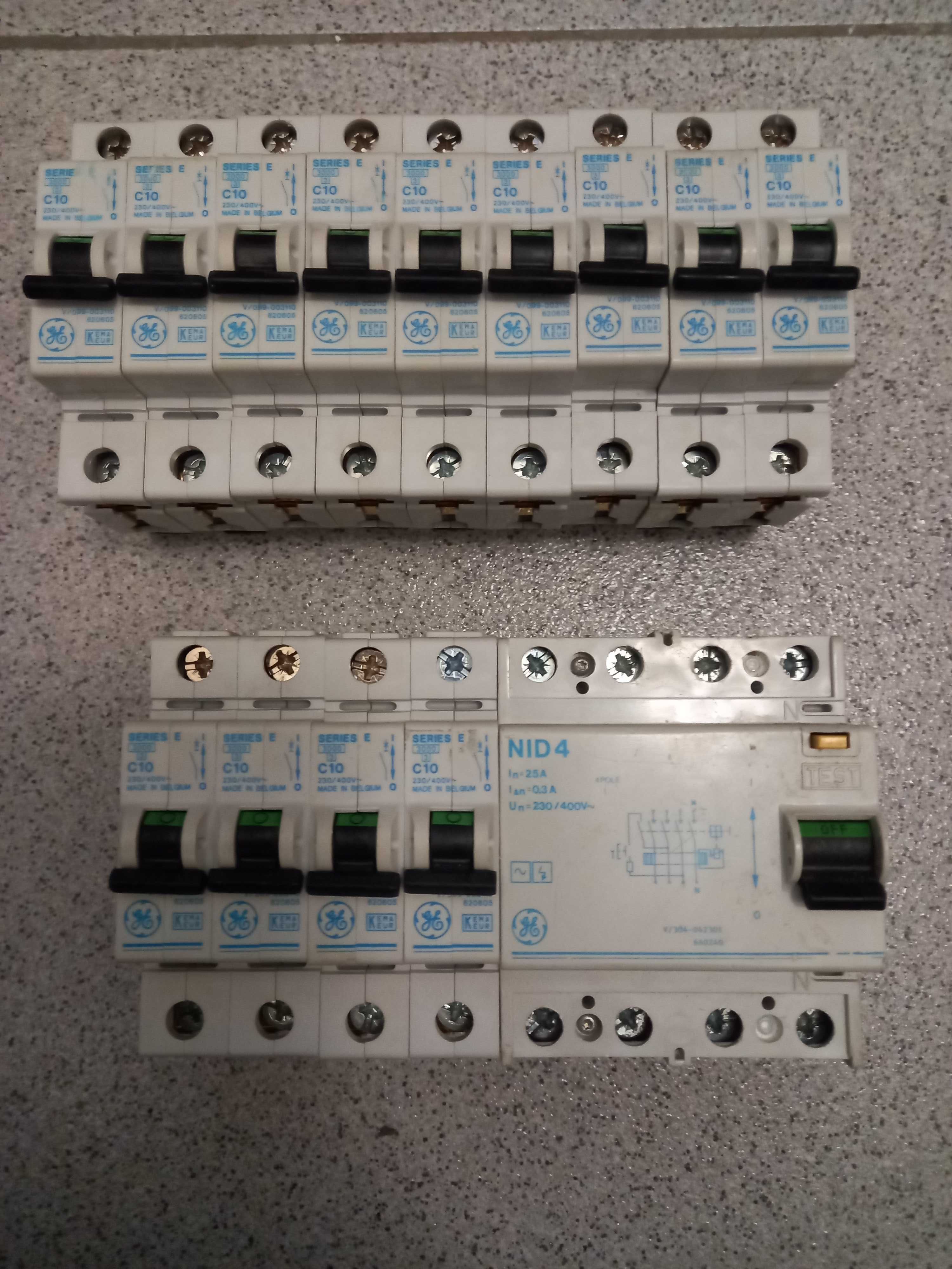 Diferencial e disjuntores GE para quadros elétricos
