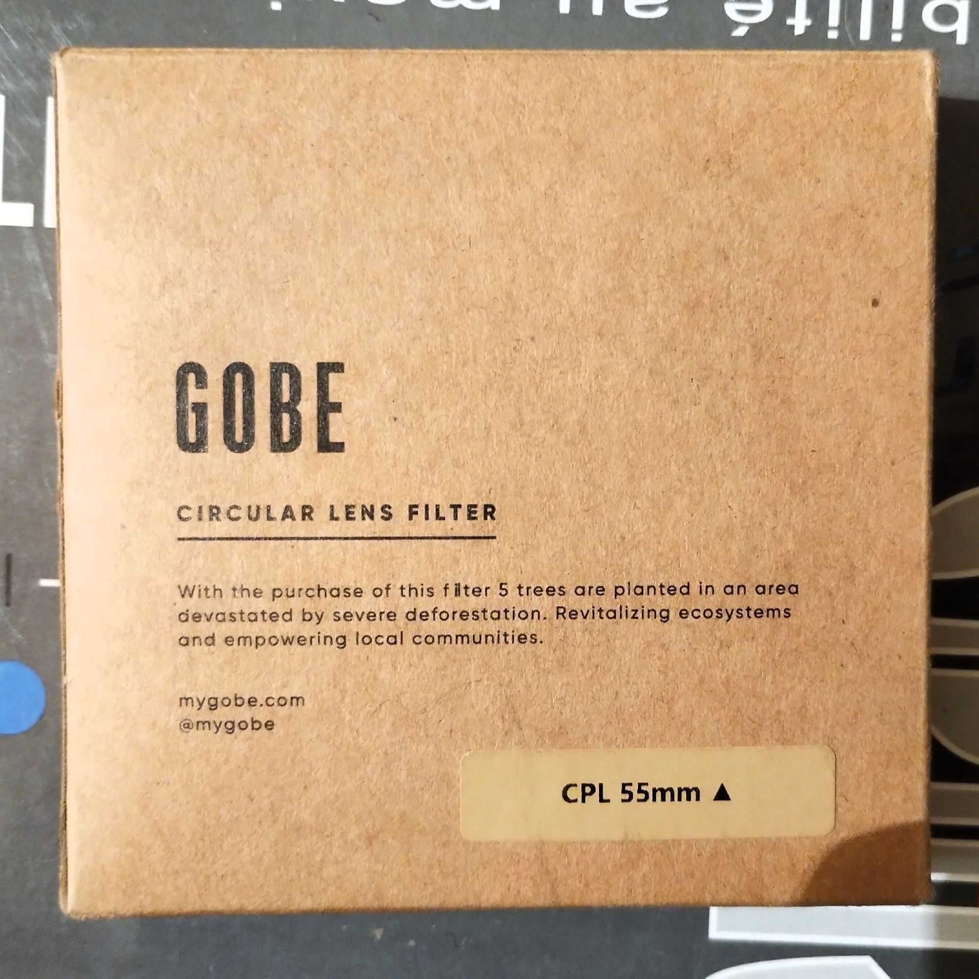 Gobe 55 mm filtr polaryzacyjny CPL (1 szczytowy)