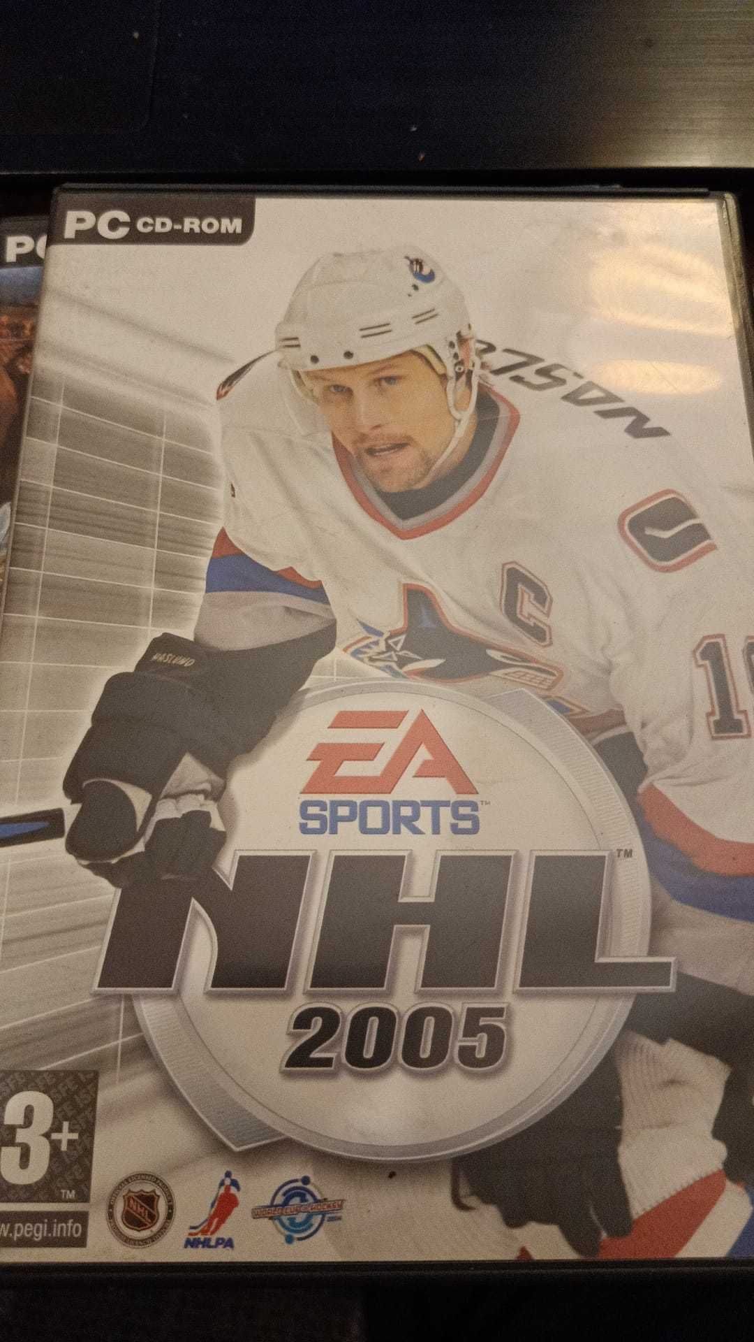 Jogo PC NHL 2005 da EASports - 2 CD+ Manual.